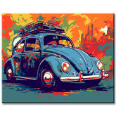Painting by Numbers VW Beetle Creative
